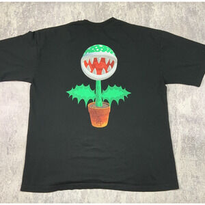 aplasticplant T-Shirt Mens XL Black Instagram Nintendo Venus Flytrap Merch 2025